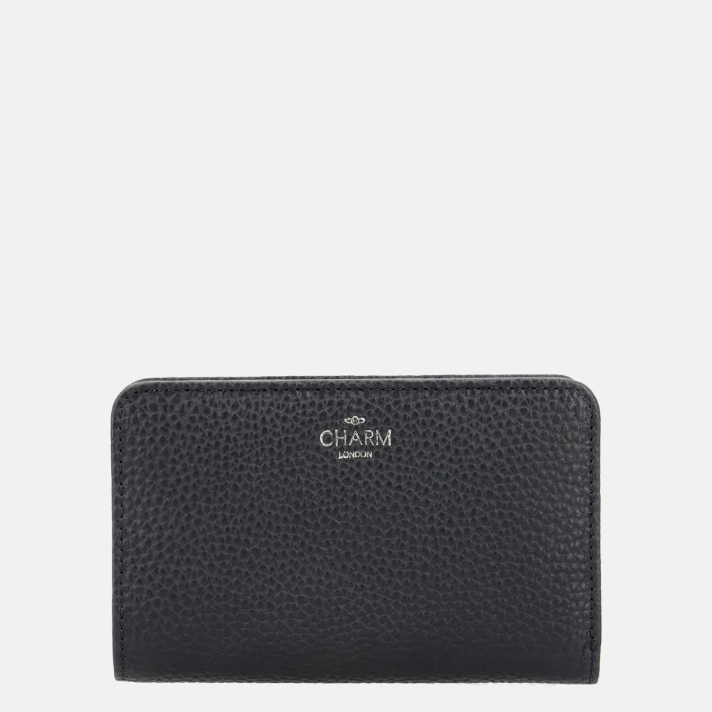 Charm London Washington portemonnee blauw
