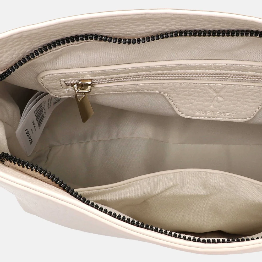 Suri Frey Jeanny schoudertas beige bij Duifhuizen