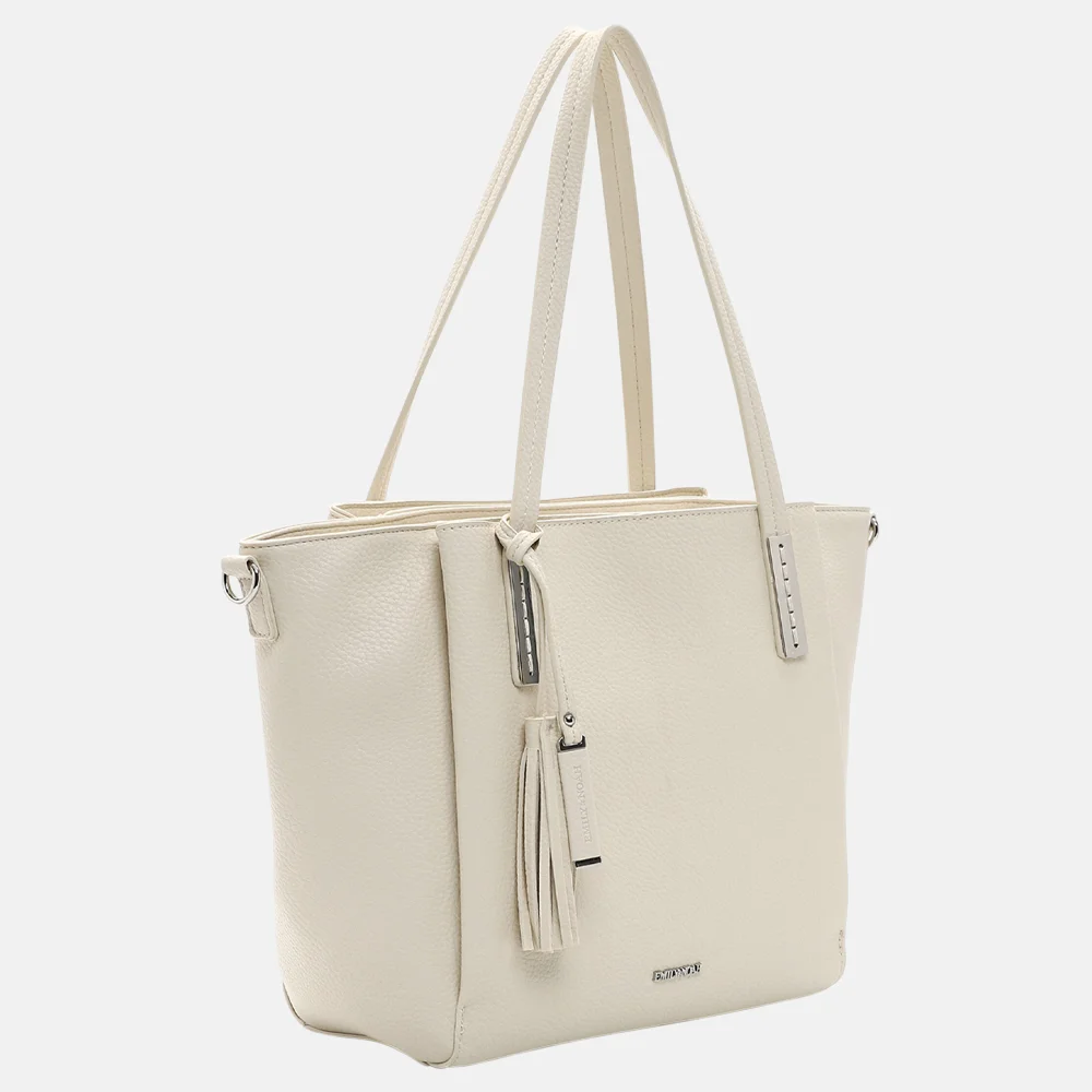 Emily & Noah Brook shopper light taupe bij Duifhuizen