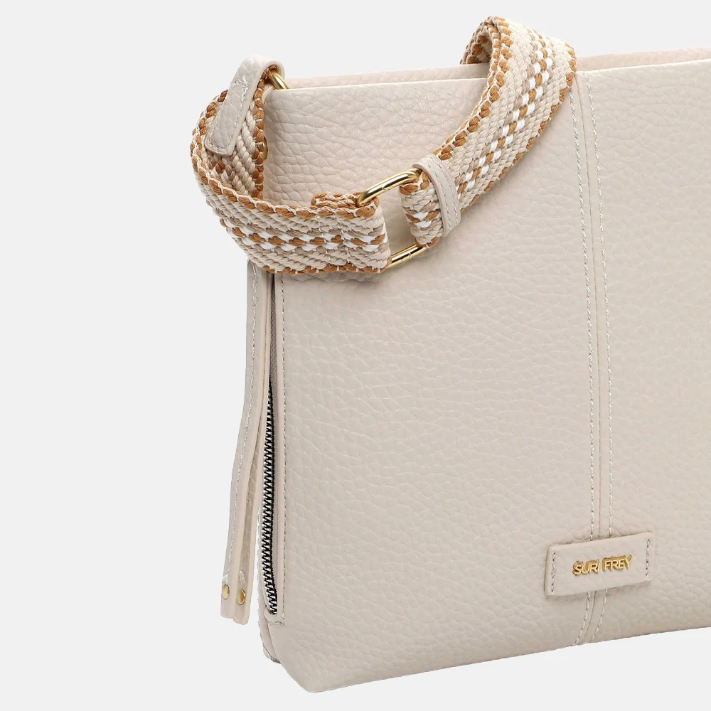 Suri Frey crossbody tas beige bij Duifhuizen