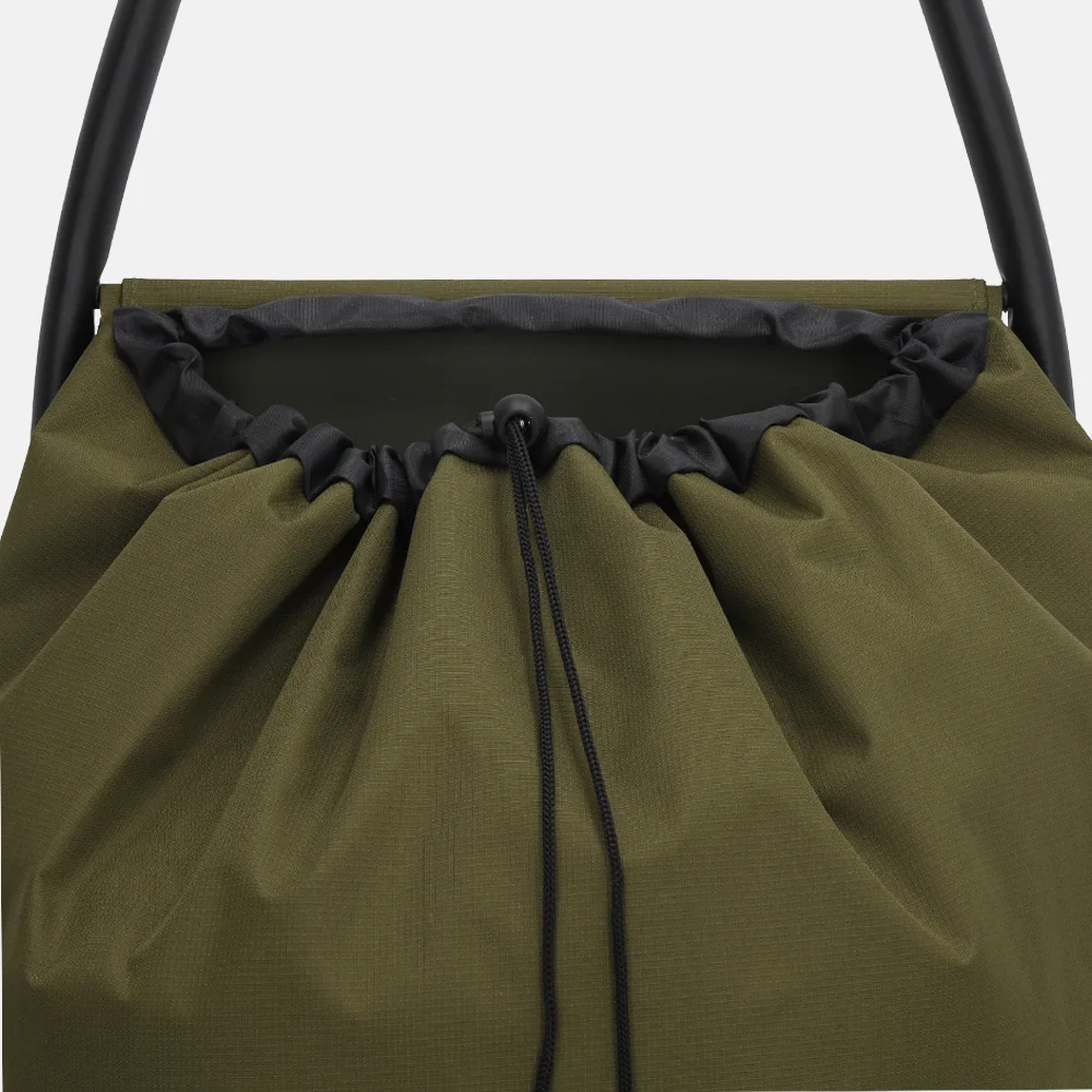 Beagles boodschappentrolley olijfgroen bij Duifhuizen