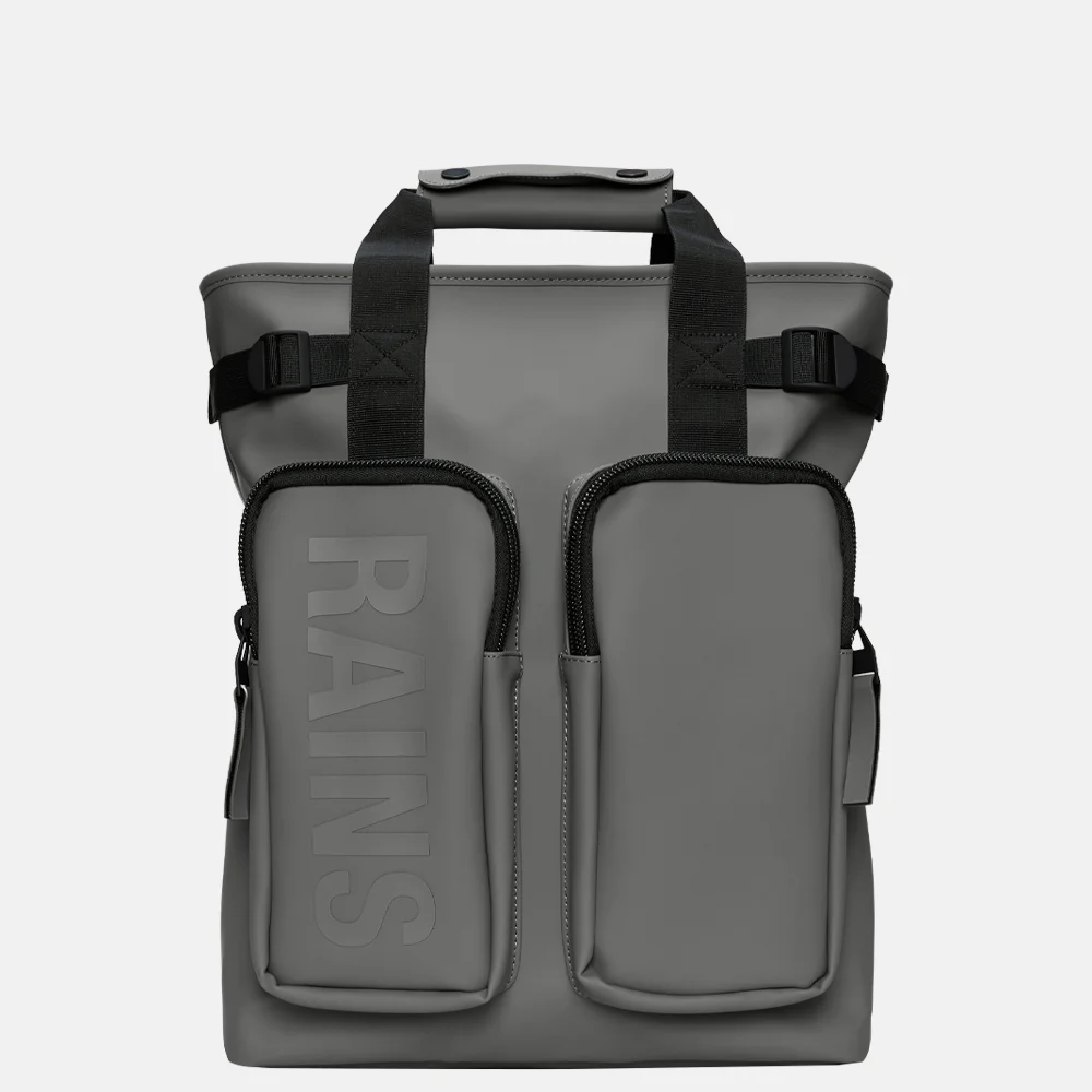 Rains Texel rugzak 15 inch grey