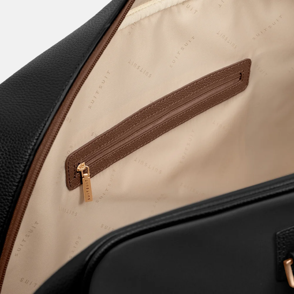 SUITSUIT Serenity Weekendtas hoog black olive bij Duifhuizen