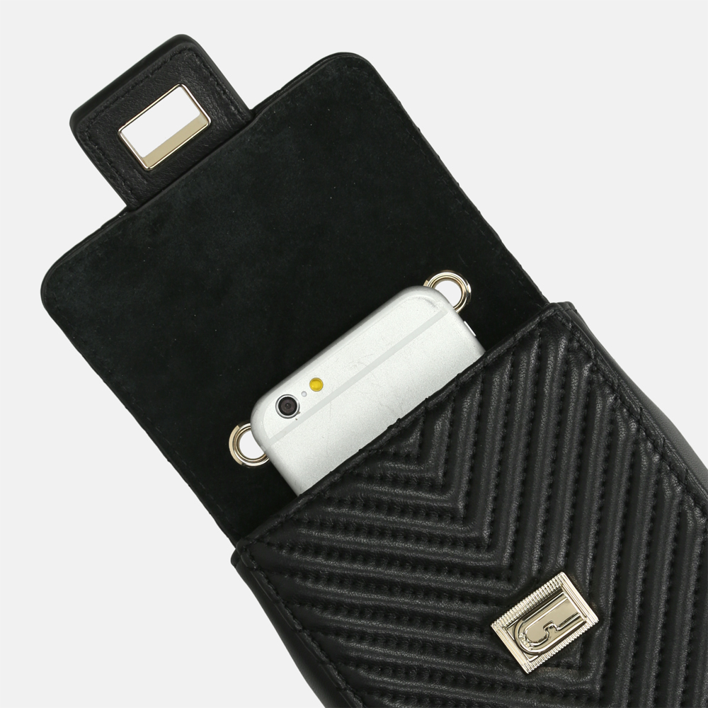Furla Pop Star telefoontas nero bij Duifhuizen