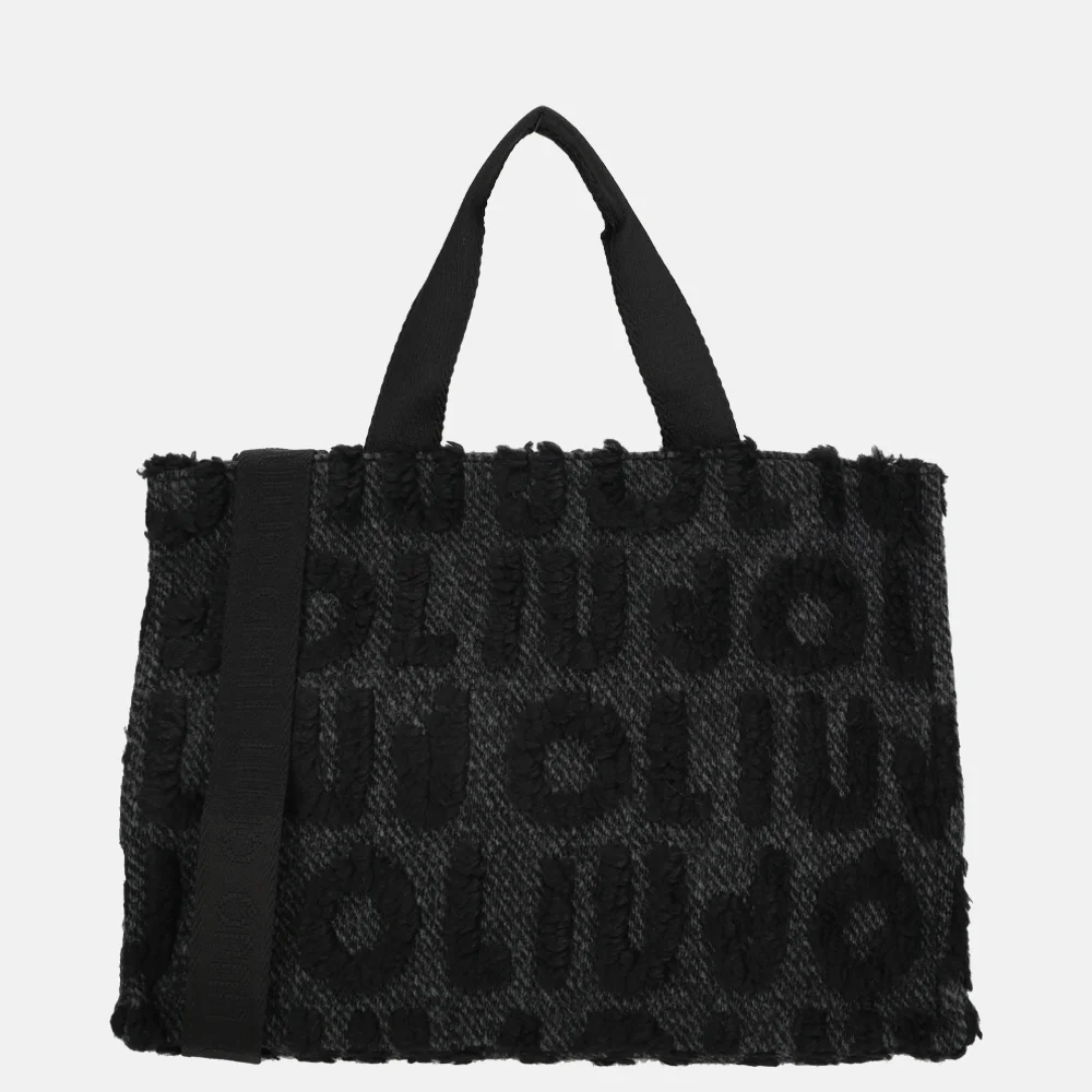 Liu Jo Logo handtas nero bij Duifhuizen