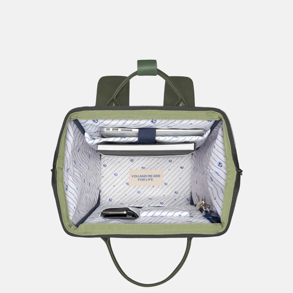 Cabaia Adventurer Nubuck rugzak L 15 inch busan bij Duifhuizen