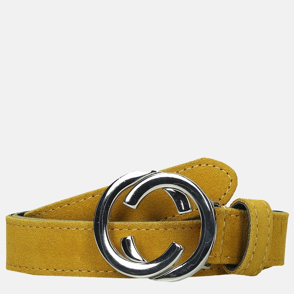 Legend damesriem 2.5 cm yellow bij Duifhuizen
