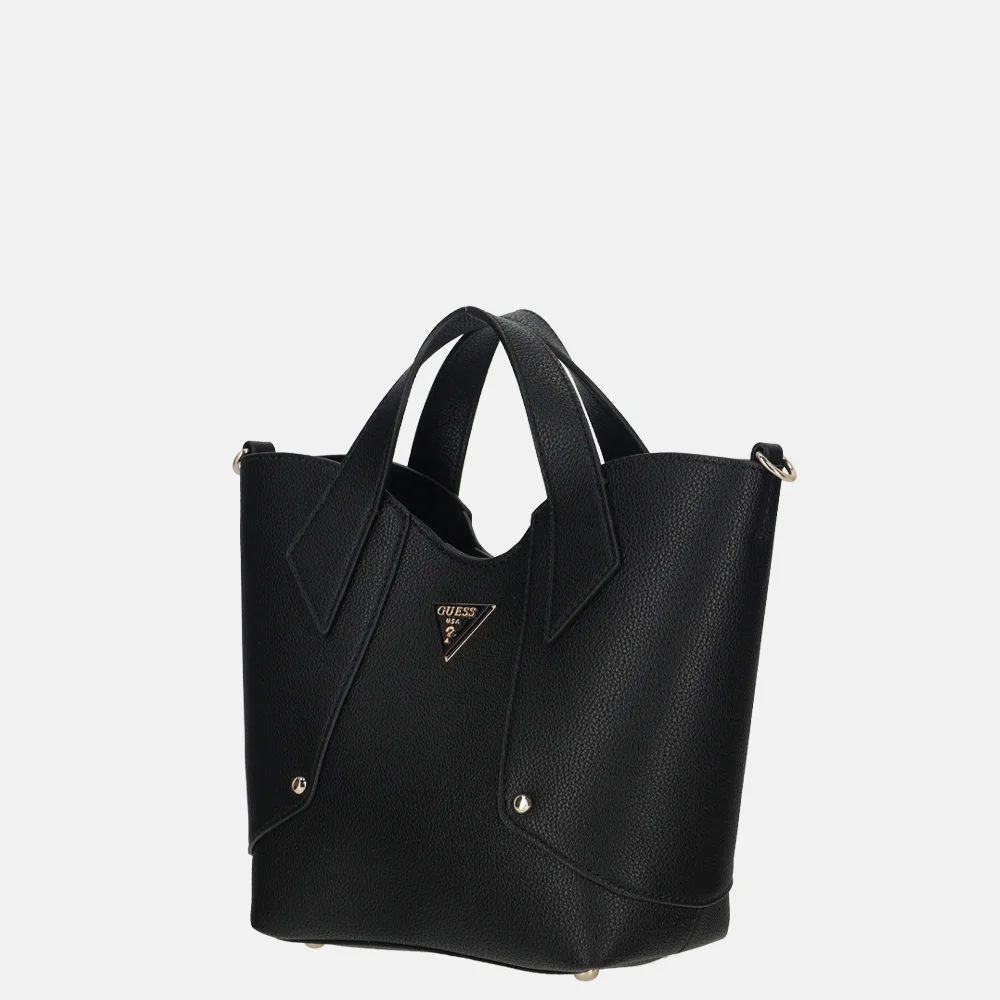 Guess Darcy mini tote handtas black bij Duifhuizen