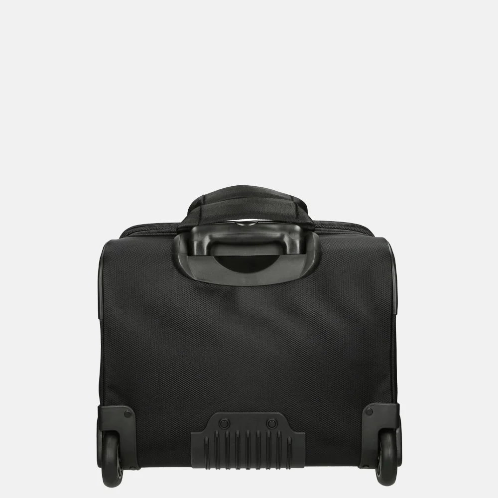 Enrico Benetti Frankfurt business trolley 17 inch zwart bij Duifhuizen