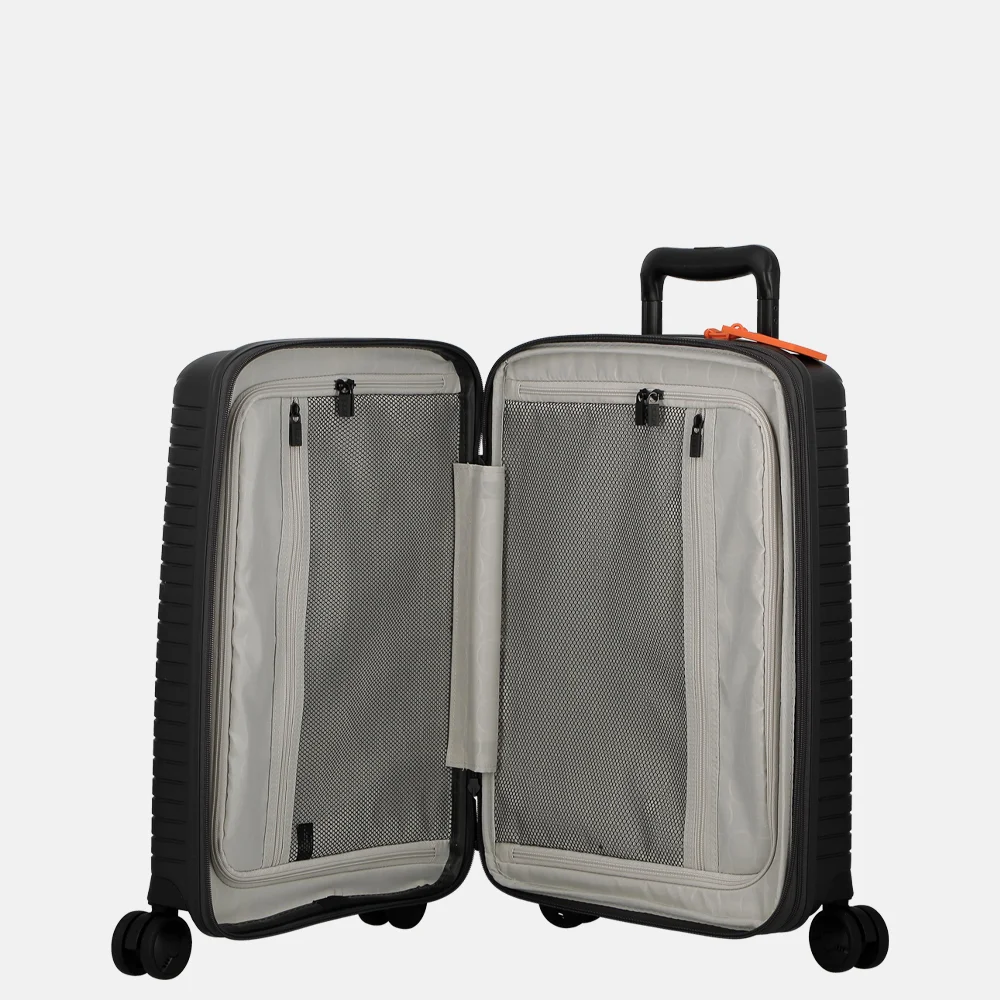 Jump Evae handbagage koffer 55 cm expendable anthracite bij Duifhuizen