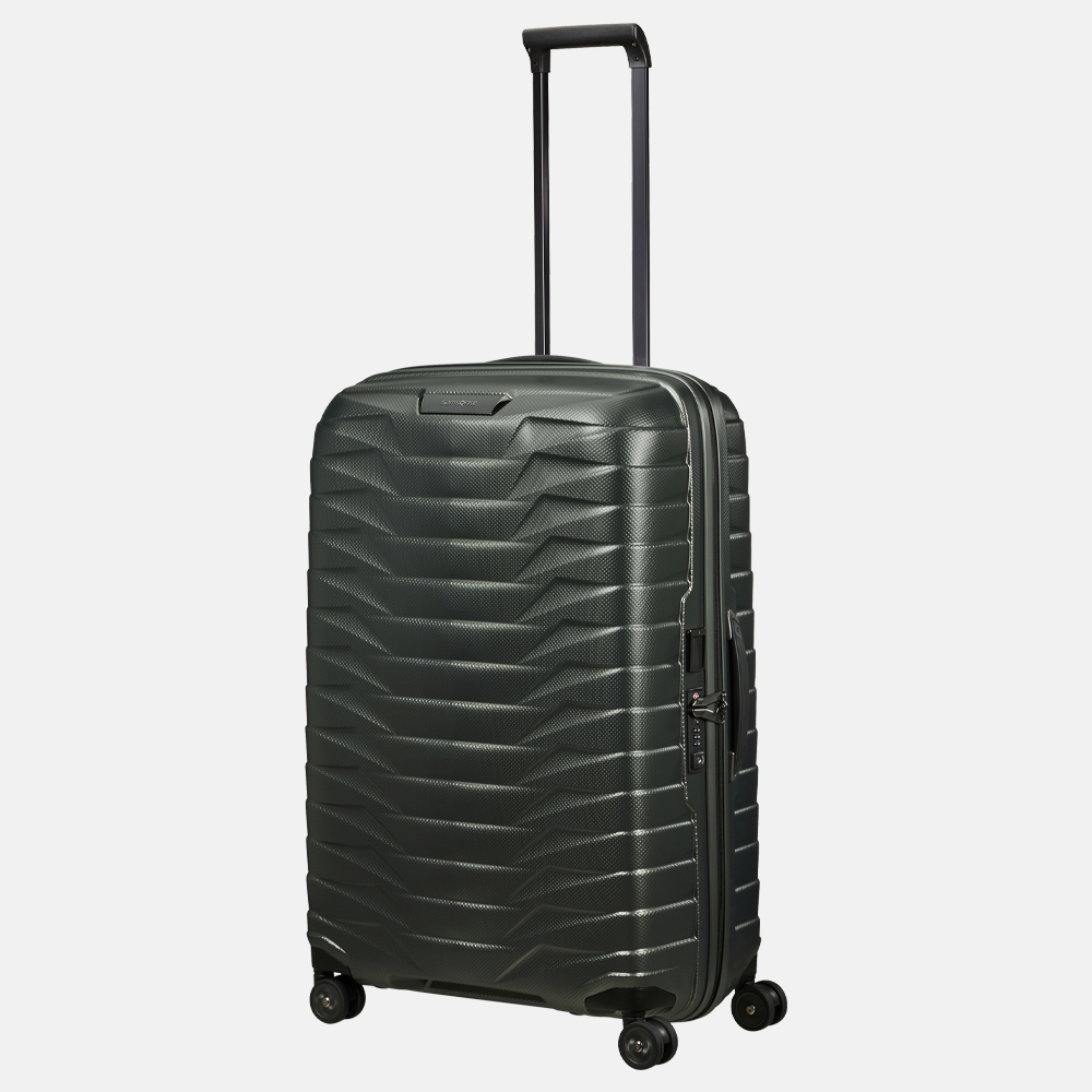 Samsonite Proxis spinner 75 cm matt climbing ivy bij Duifhuizen