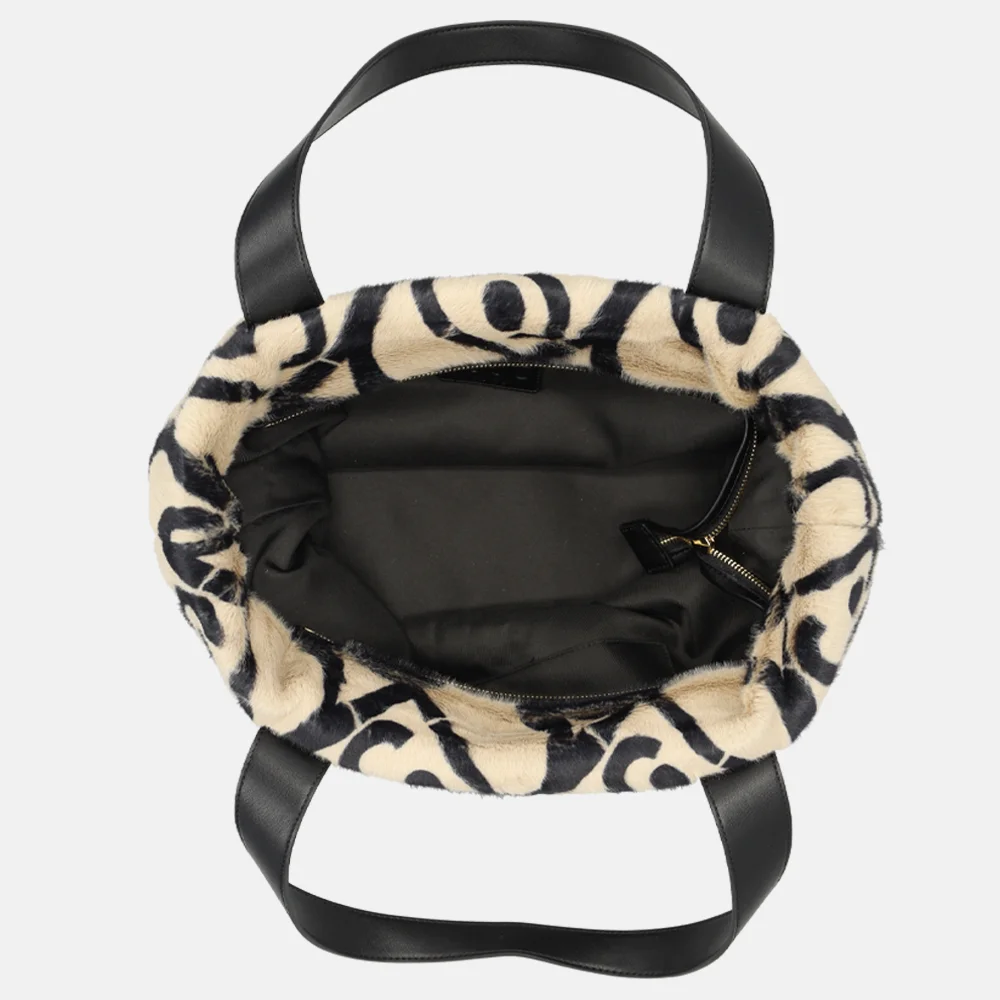 Liu Jo Verry shopper neutro/nero bij Duifhuizen