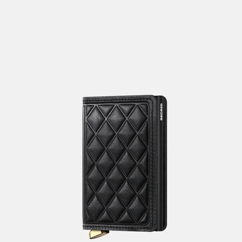 Secrid Slimwallet pasjeshouder emboss diamond black bij Duifhuizen