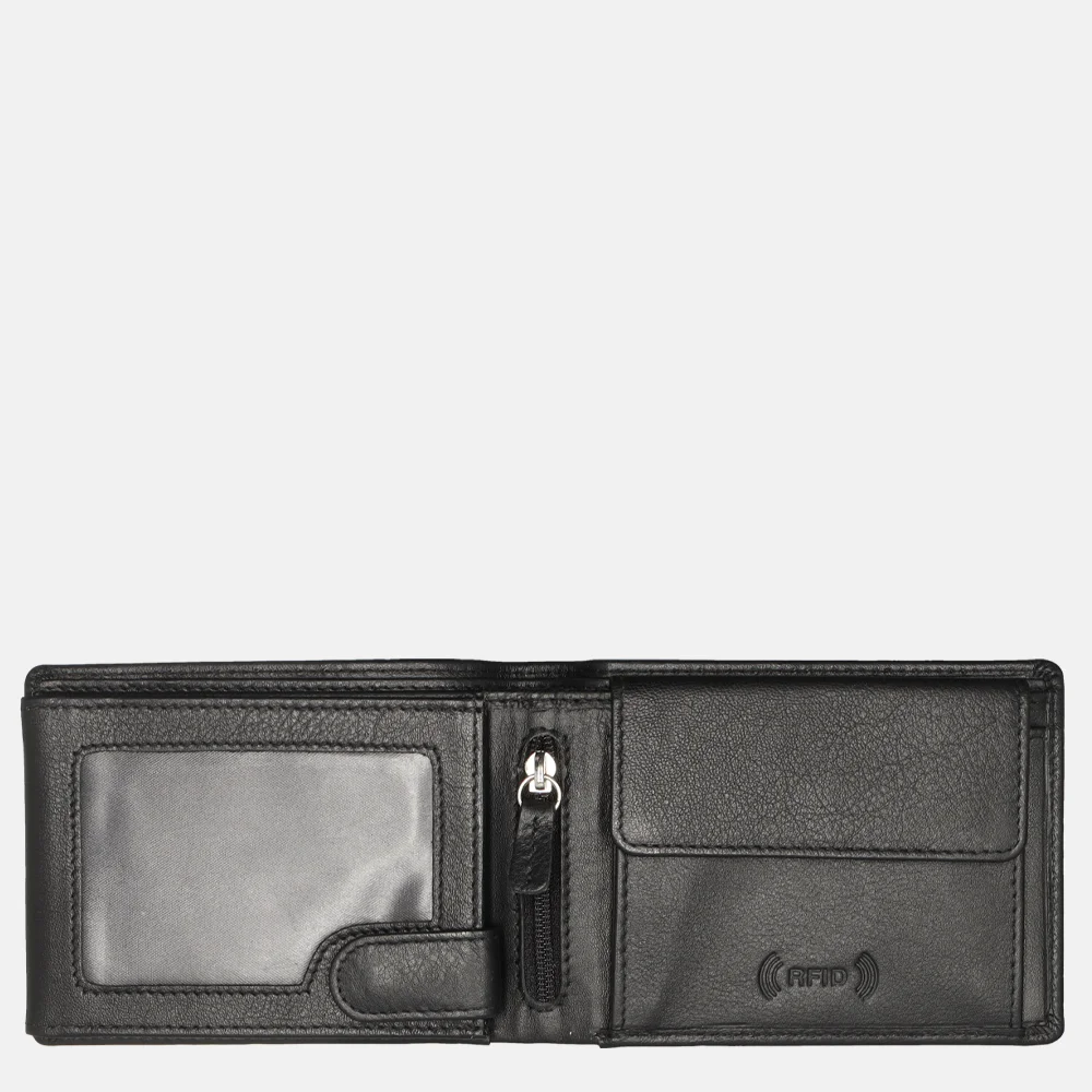 Bear Design billfold zwart bij Duifhuizen