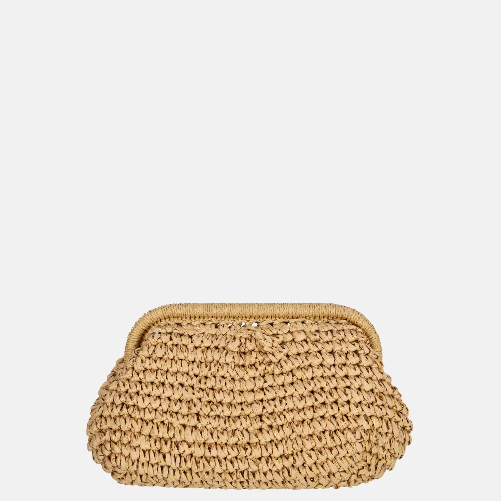Flora & Co clutch riet naturel bij Duifhuizen