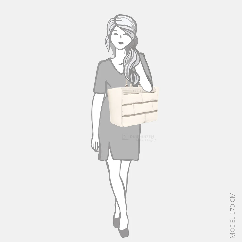 SUITSUIT Fusion Daily Puffer shopper white swan bij Duifhuizen