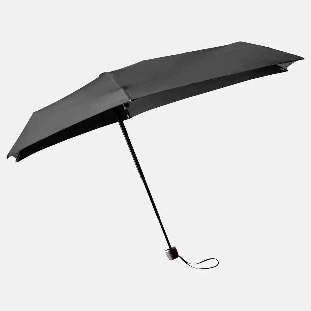 Senz micro opvouwbare paraplu pure black