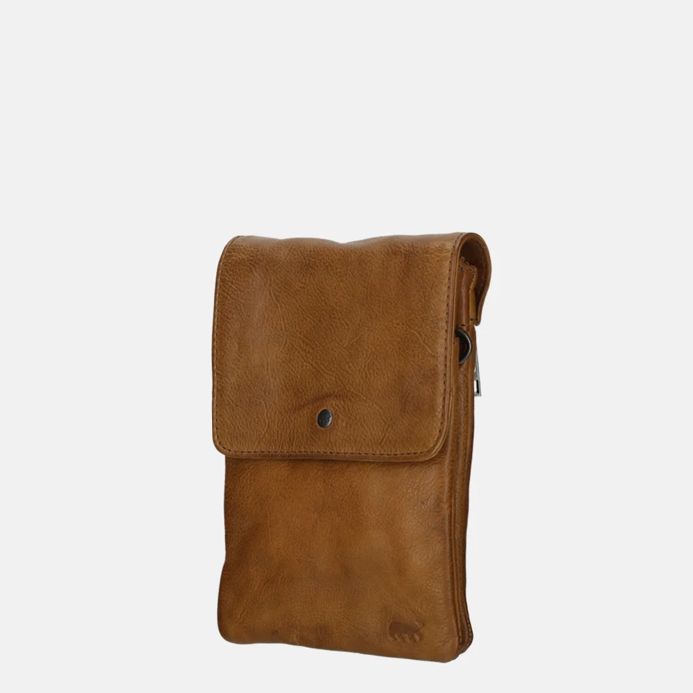 Bear Design crossbody tas cognac bij Duifhuizen