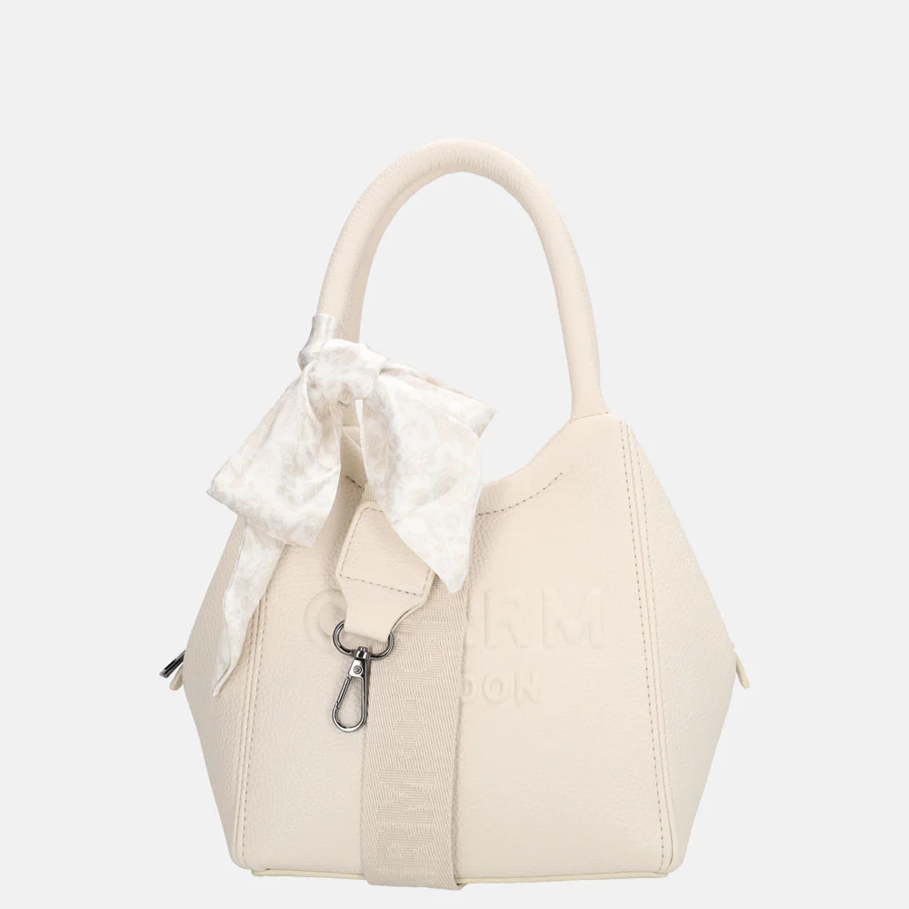 Charm London Bond street handtas off white