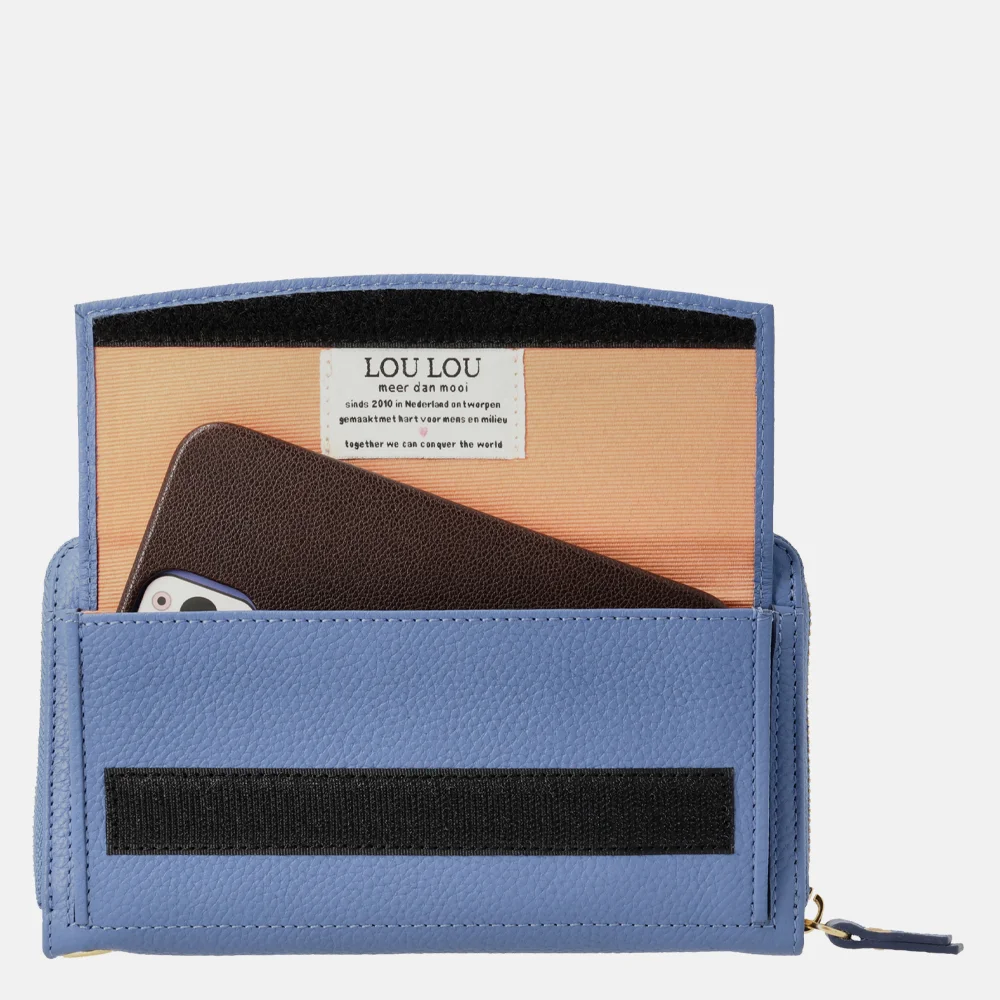 Loulou Essentiels SLB portemonnee hortensia bij Duifhuizen