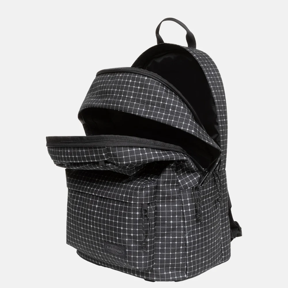 Eastpak Double office laptoprugzak 17 inch refleks space black bij Duifhuizen