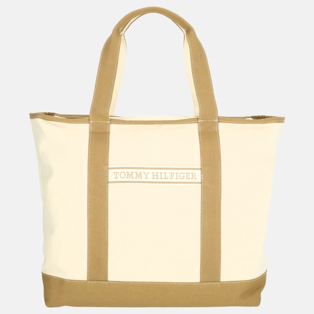 Tommy Hilfiger canvas tote shopper khaki