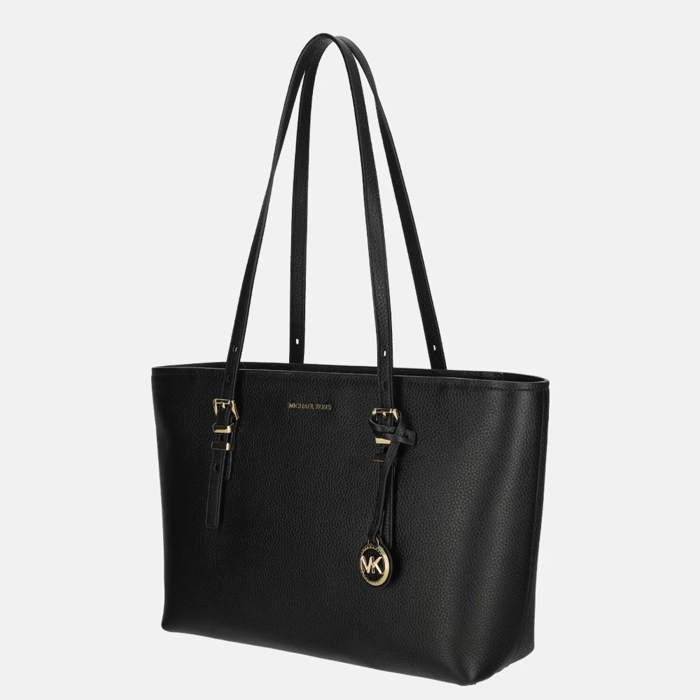 Michael Kors Quinn shopper M black bij Duifhuizen