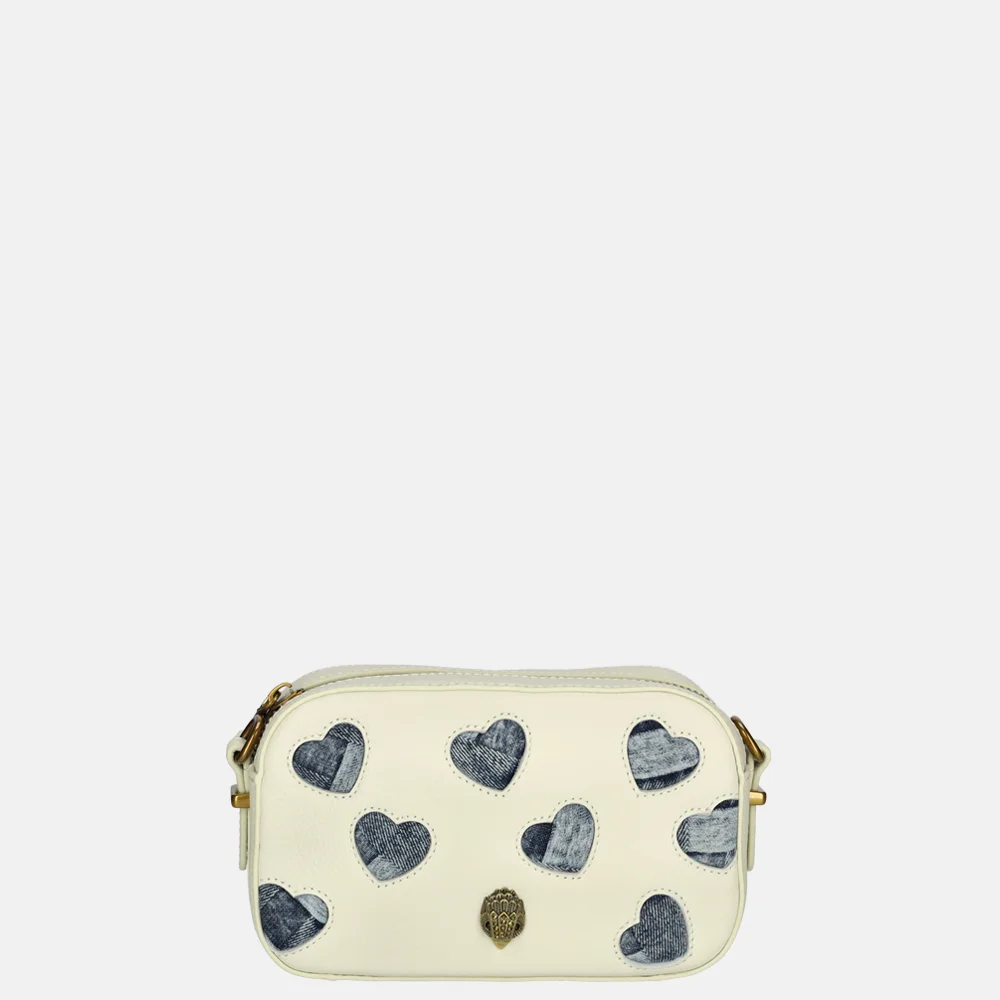 Kurt Geiger Kensington crossbody tas bone combo bij Duifhuizen