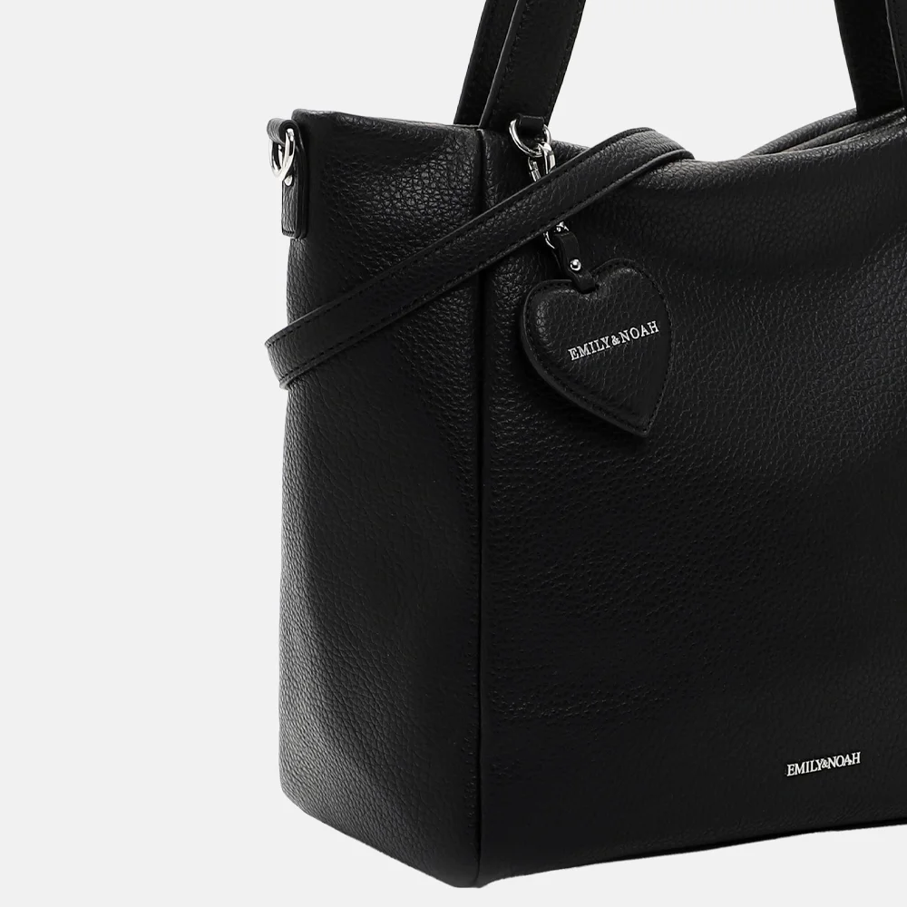 Emily & Noah Enie shopper black bij Duifhuizen