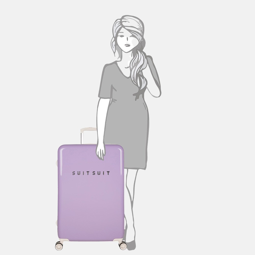 SUITSUIT Fabulous Fifties koffer 76 cm royal lavender bij Duifhuizen