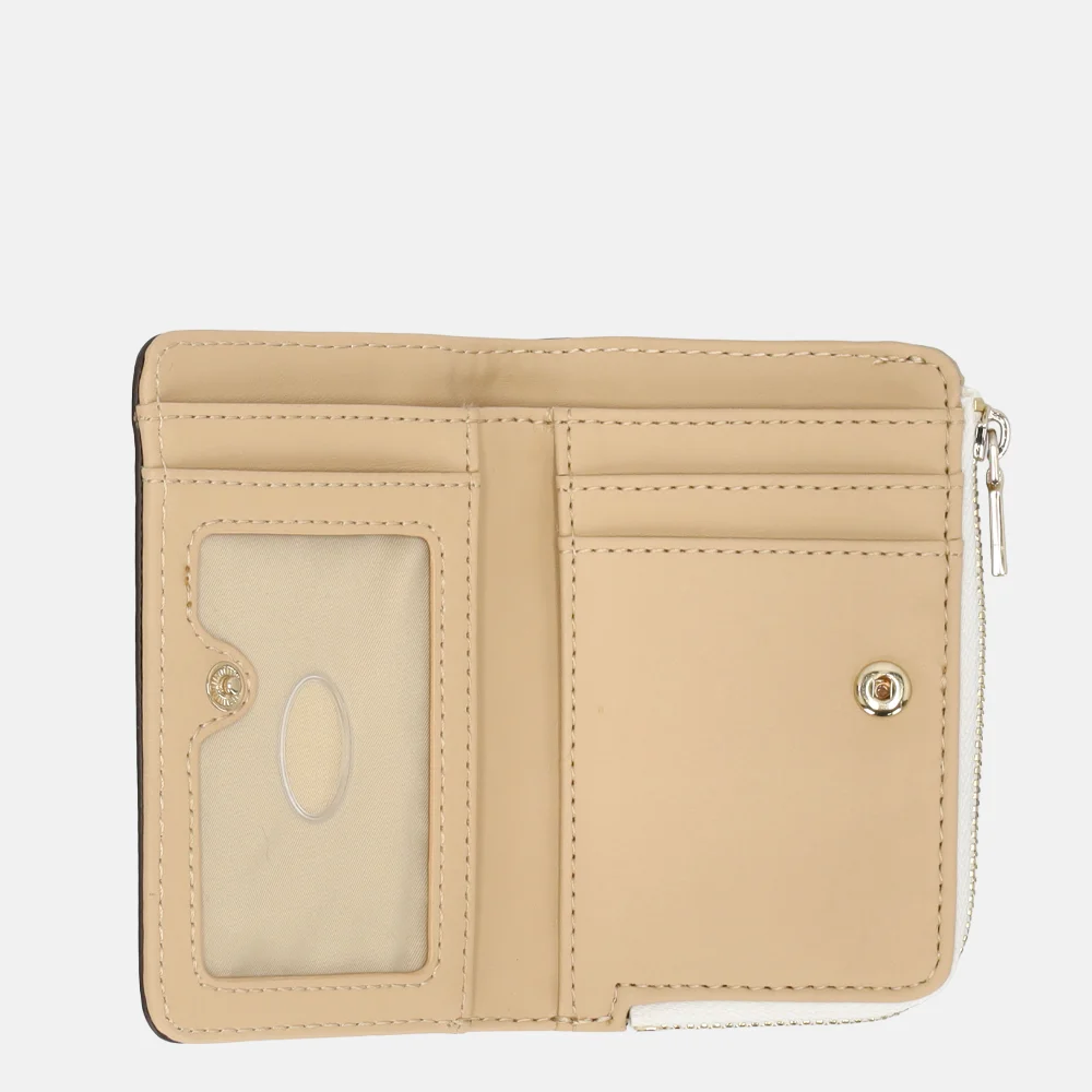 Guess Emelie ziparound pasjeshouder/portemonnee multi logo bij Duifhuizen