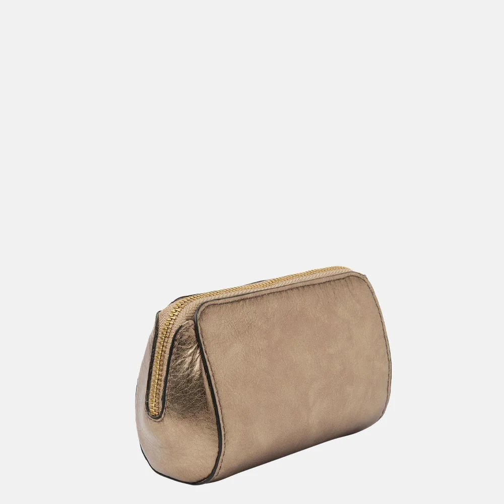 DR Amsterdam make-up tas/etui gold bij Duifhuizen