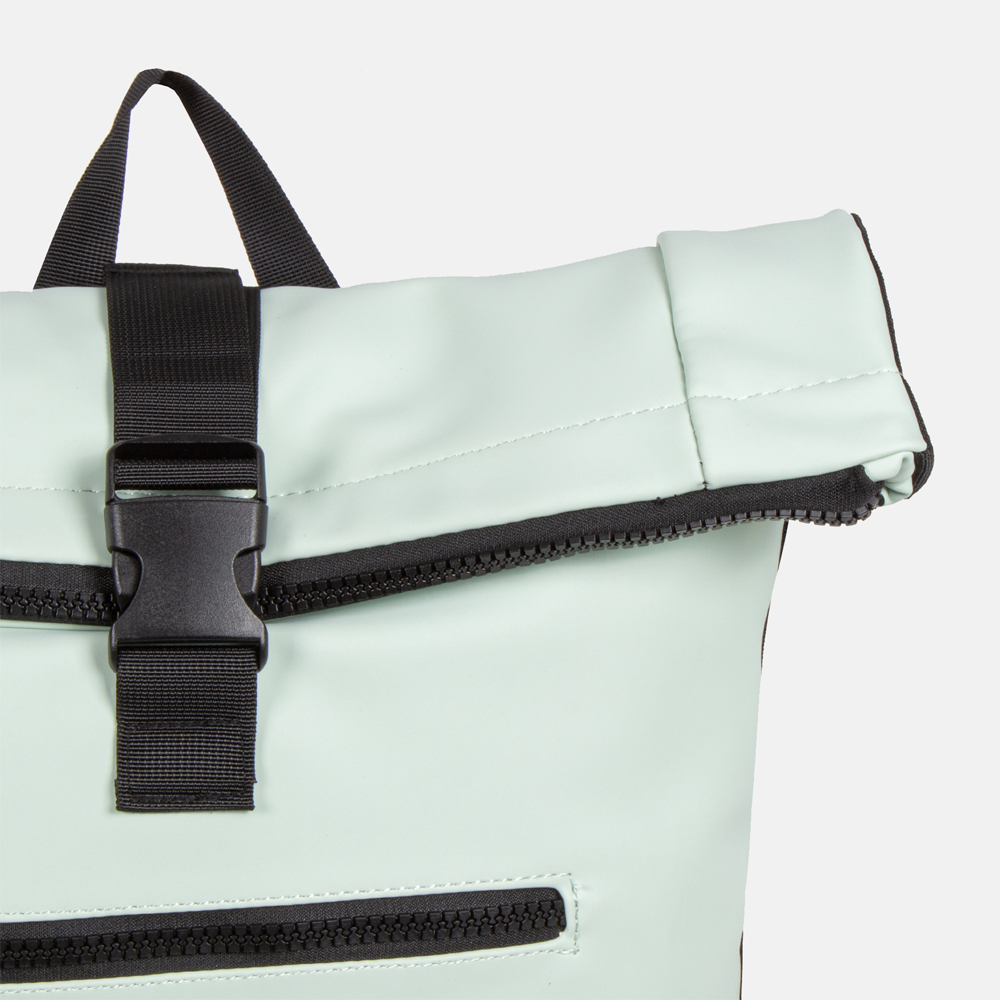 New Rebels Mart laptop rugzak 15 inch mint blue bij Duifhuizen