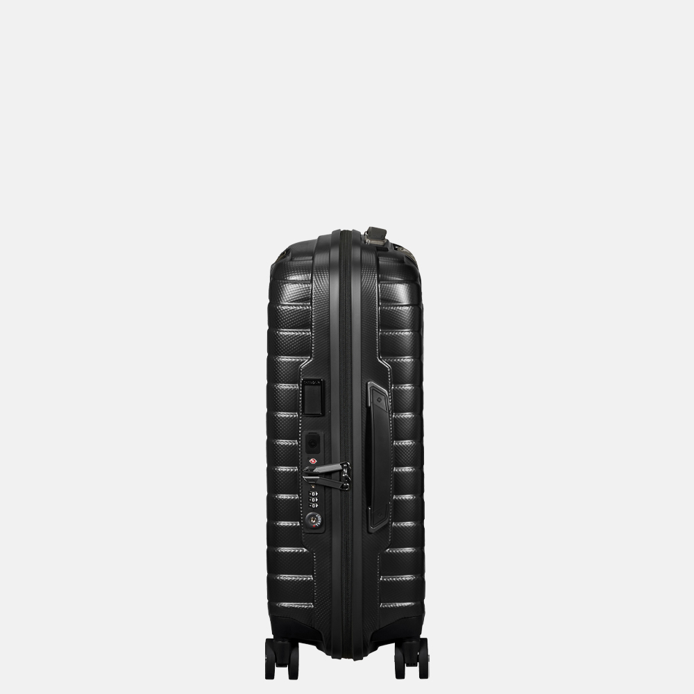 Samsonite Proxis expandable handbagage koffer 55 cm matt graphite bij Duifhuizen