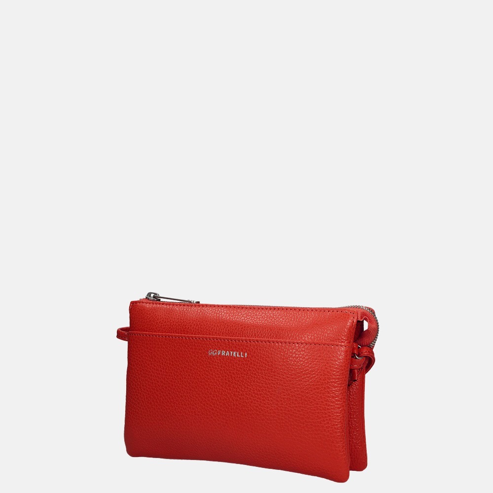 GiGi Fratelli Romance crossbody tas red bij Duifhuizen