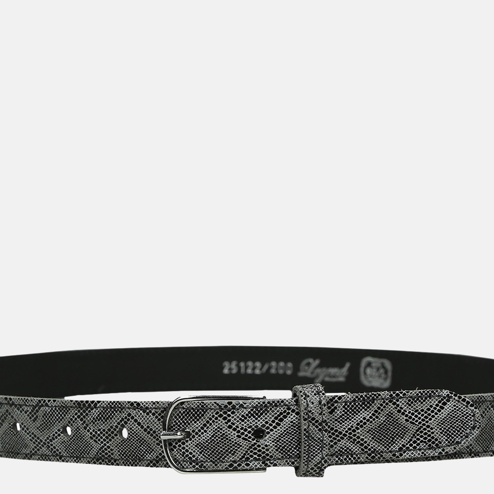 Legend herenriem 2.5 cm grey bij Duifhuizen