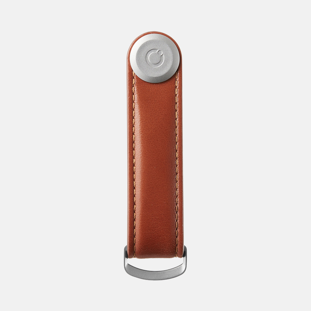 Orbitkey Key Organizer 2.0 Leather cognac tan bij Duifhuizen
