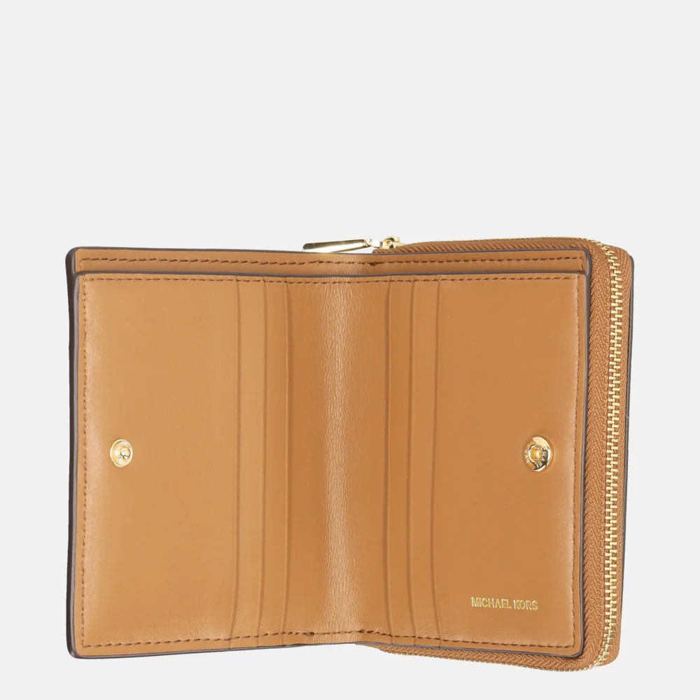 Michael Kors Empire portemonnee luggage bij Duifhuizen