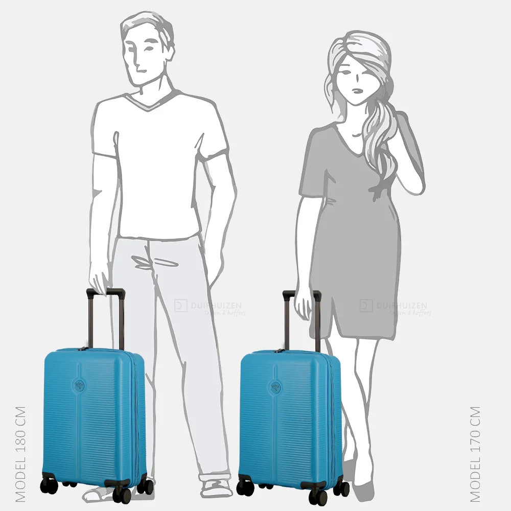 Jump Breed handbagage koffer 55 cm blue bij Duifhuizen