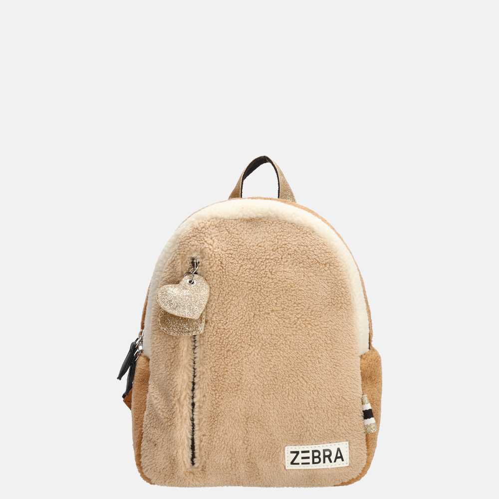 Zebra Trends kinderrugzak beige multi bij Duifhuizen