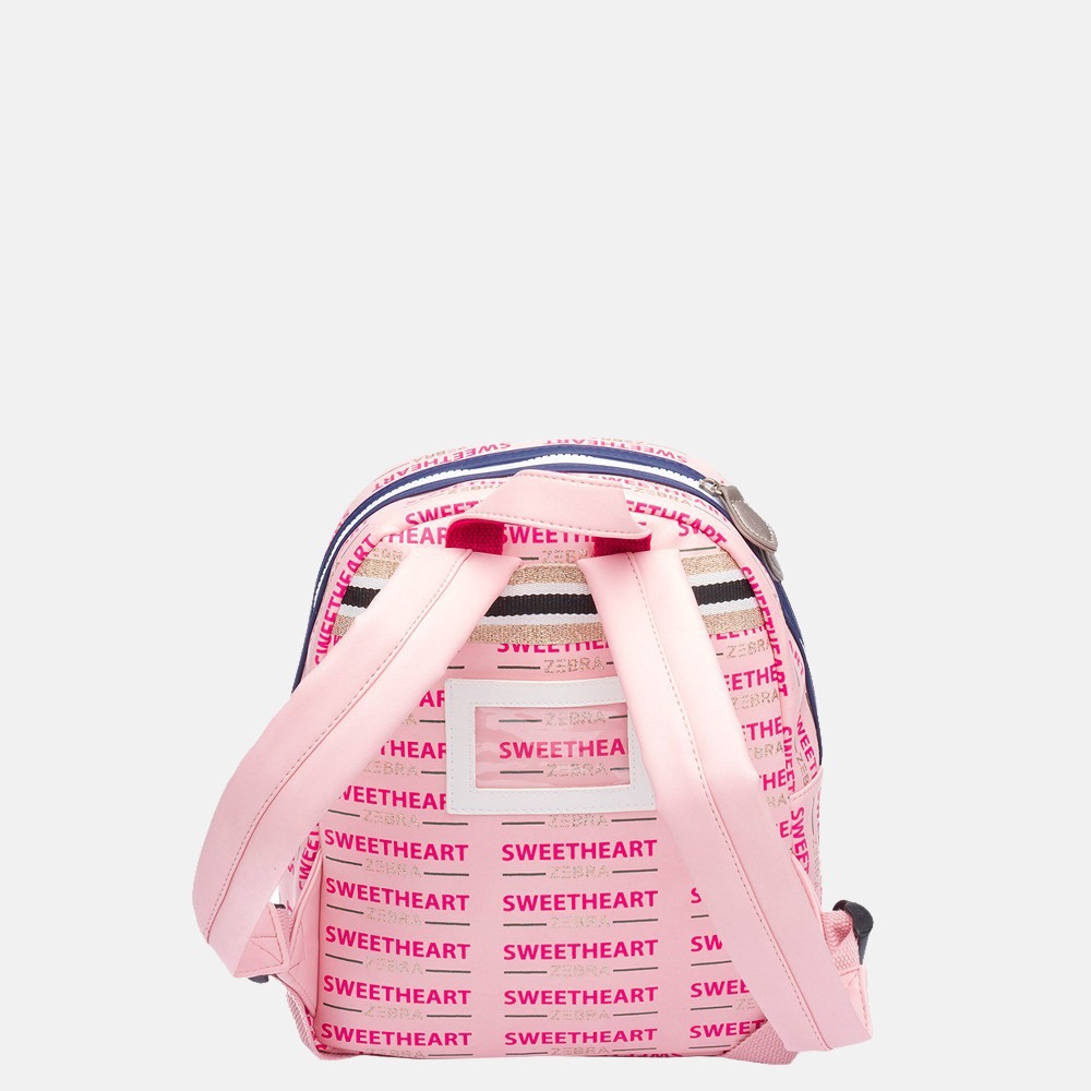 Zebra Trends kinderrugzak S sweetheart pink bij Duifhuizen