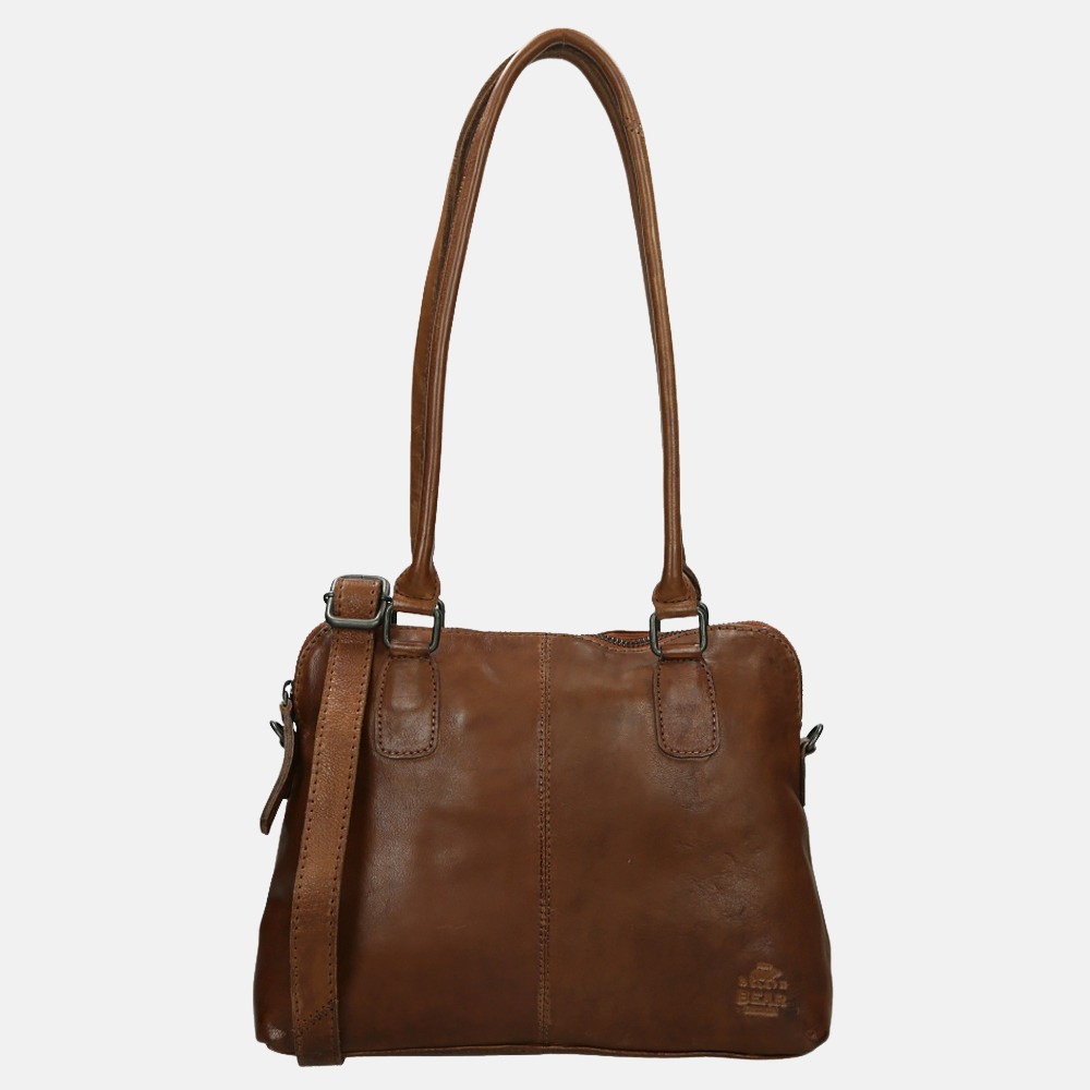 Bear Design Petra schoudertas cognac bij Duifhuizen
