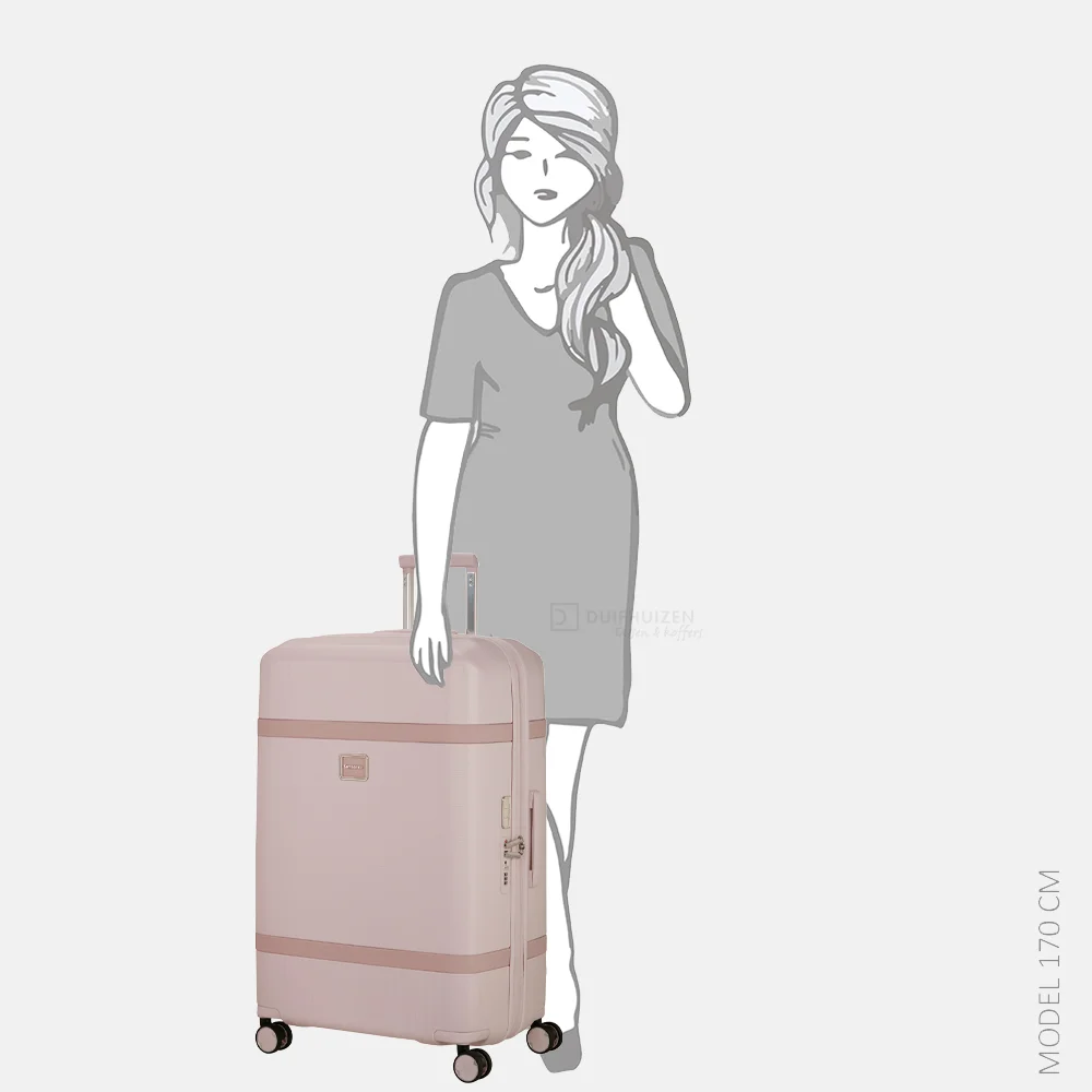 Samsonite Image Spinner reiskoffer expendable 75 cm rose bij Duifhuizen