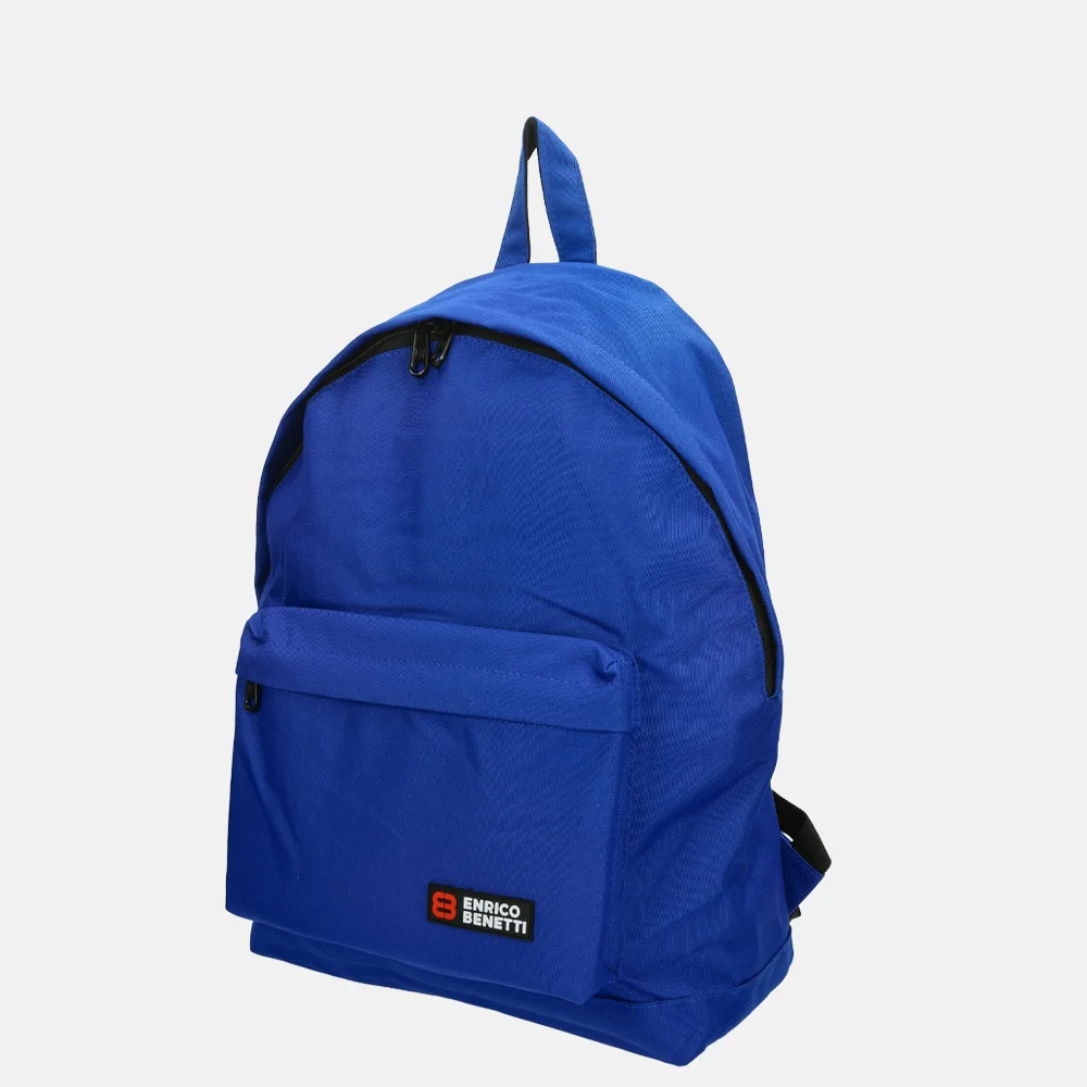 Enrico Benetti Amsterdam rugzak 15 inch staalblauw bij Duifhuizen