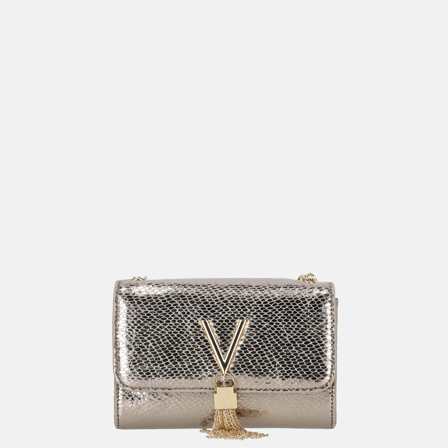 Valentino Bags Divina Winter crossbody tas bronzo bij Duifhuizen