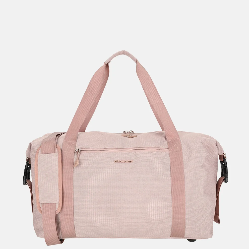 Enrico Benetti Luzern weekendtas/sporttas 55 cm pink bij Duifhuizen