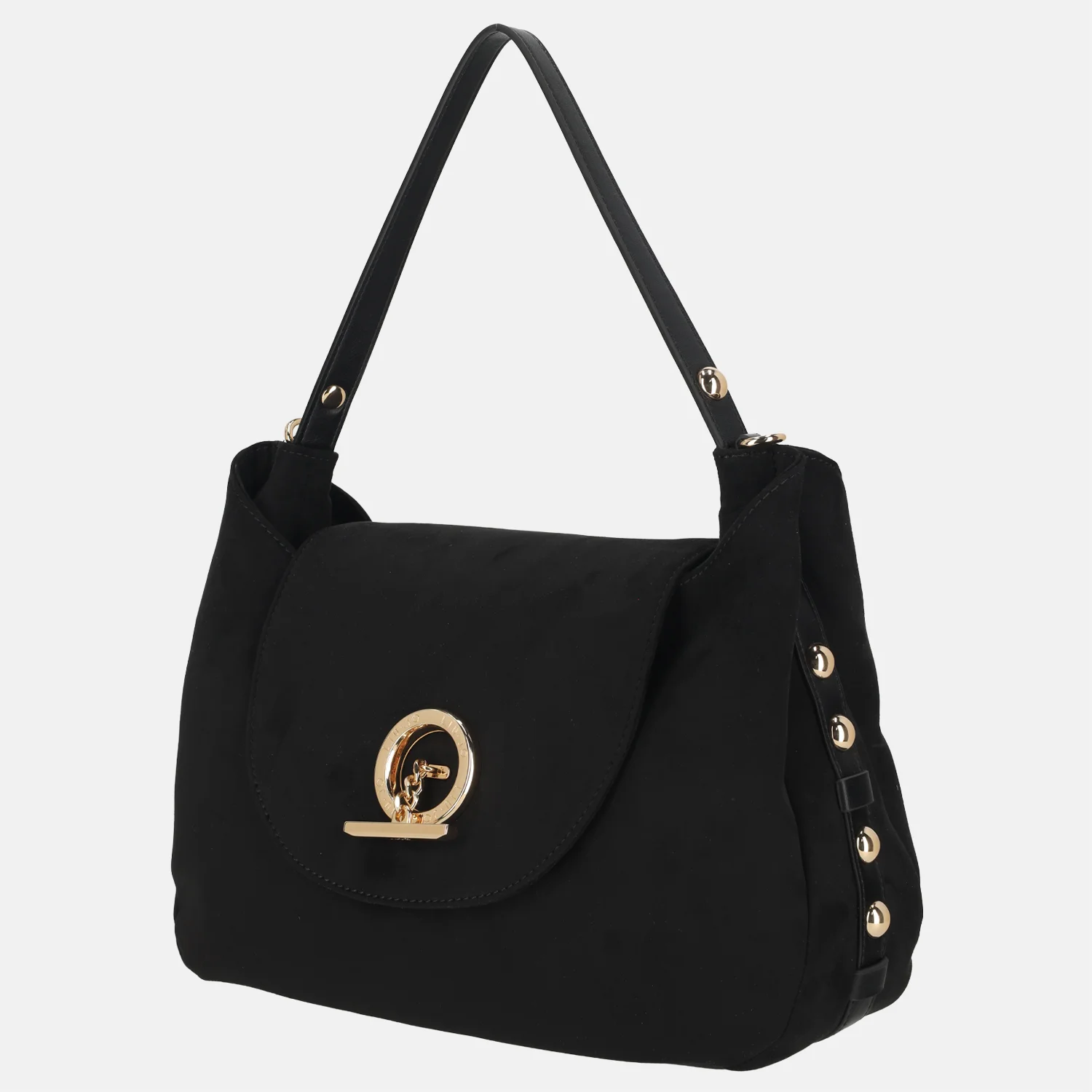 Liu Jo Gerona handtas top handle M zwart bij Duifhuizen