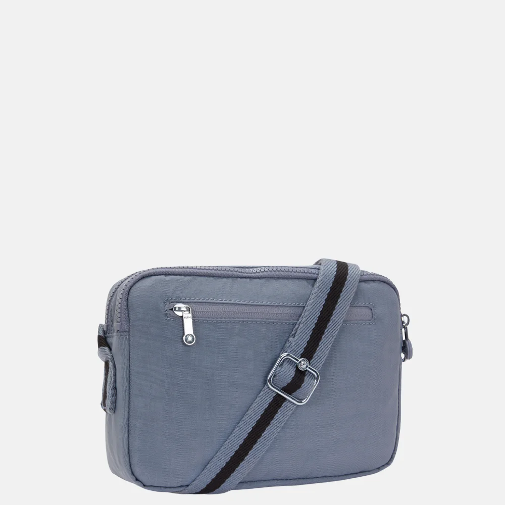 Kipling Abanu crossbody tas M blue stone bij Duifhuizen