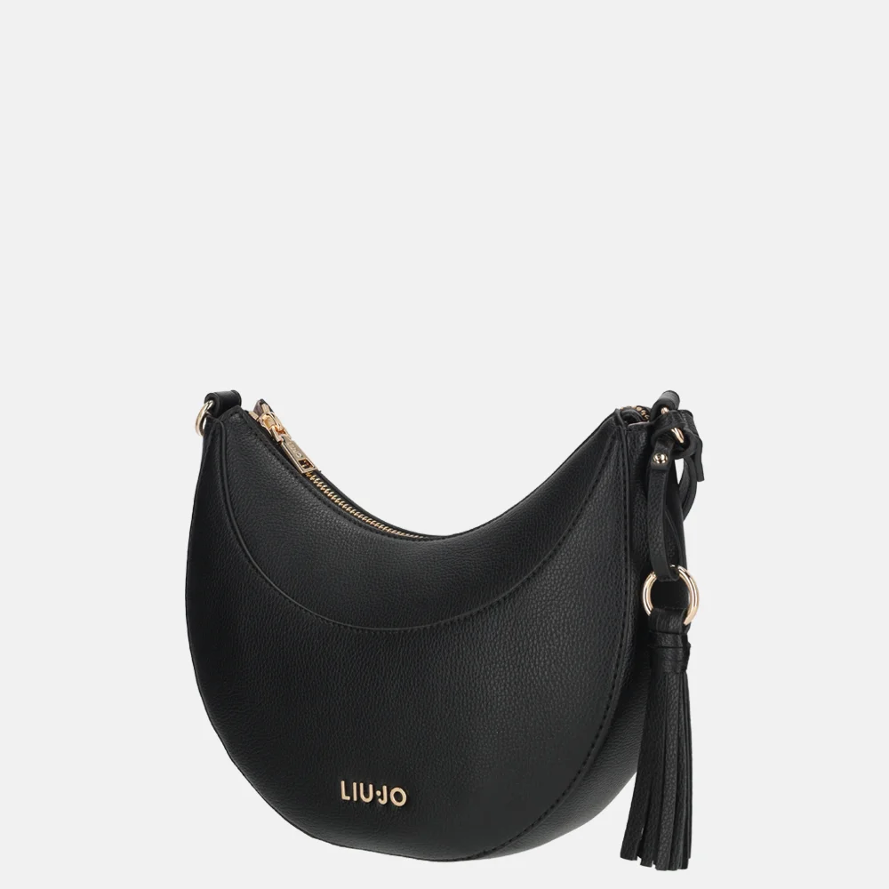 Liu Jo Cirry crossover crossbody tas nero 024296-Zwart
