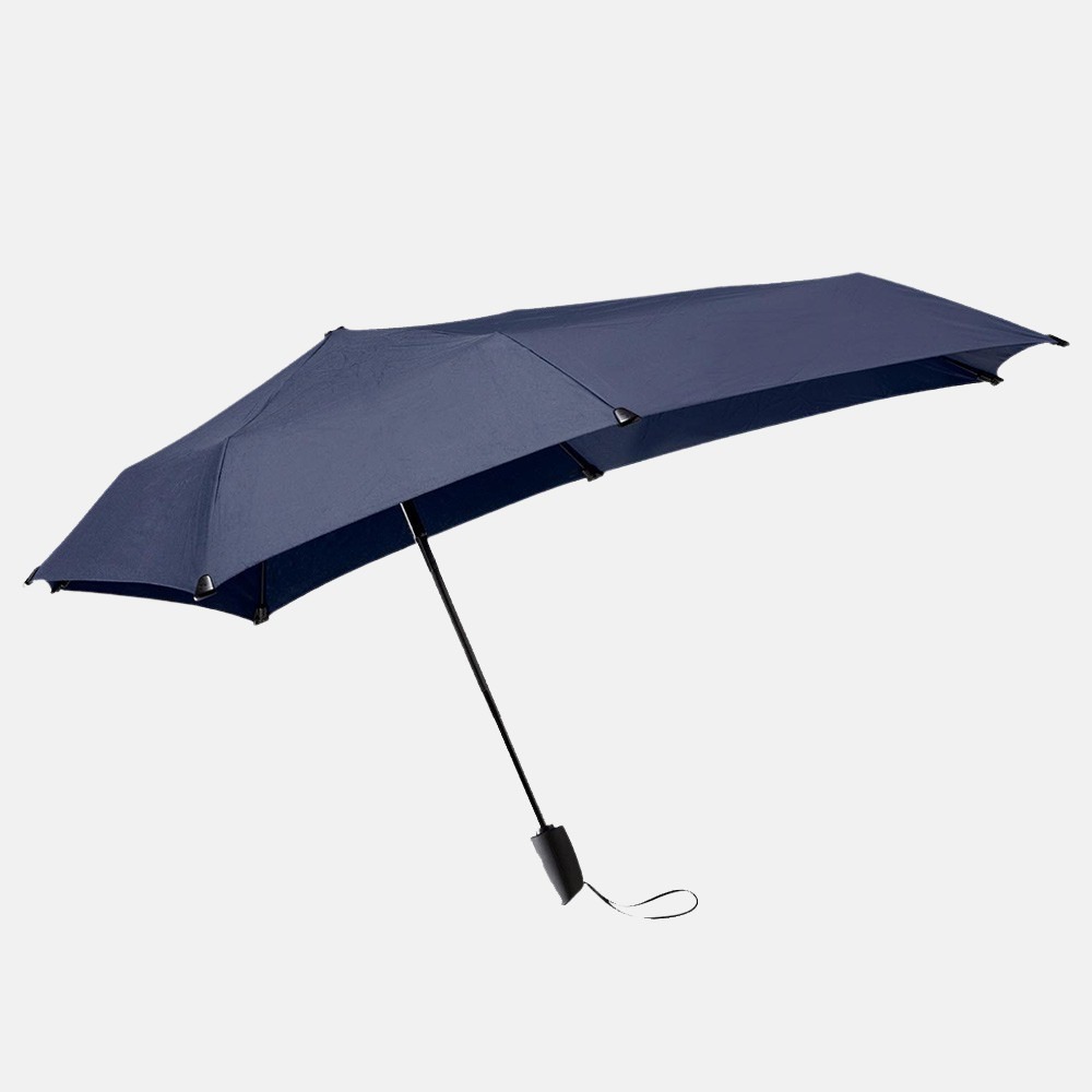 Senz Mini Automatic paraplu midnight blue bij Duifhuizen